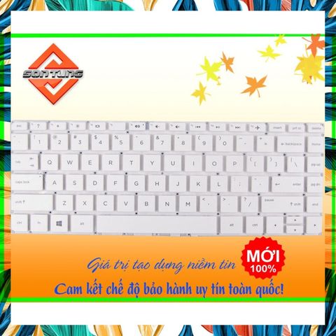 Bàn Phím Laptop HP Pavilion 14p 14-V 14T-V 14Z-V - Thay Thế Chất Lượng Cao, Bảo Hành 09 Tháng, US Layout
