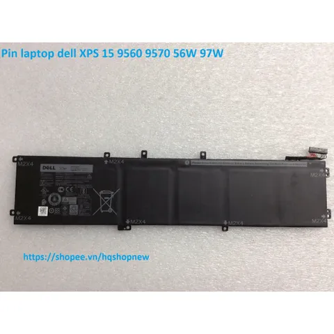 Pin laptop dell XPS 15 9560 9570 56W 97W PHỤ KIỆN LAPTOP