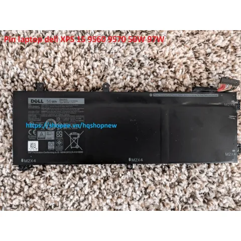 Pin laptop dell XPS 15 9560 9570 56W 97W PHỤ KIỆN LAPTOP