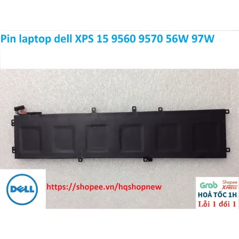 Pin laptop dell XPS 15 9560 9570 56W 97W PHỤ KIỆN LAPTOP