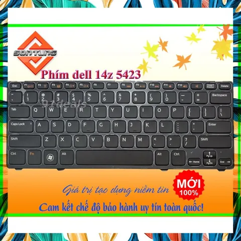 Bàn Phím Laptop Dell Inspiron 14Z 5423 Bàn Phím Laptop Dell Vostro 3360 PHỤ KIỆN LAPTOP