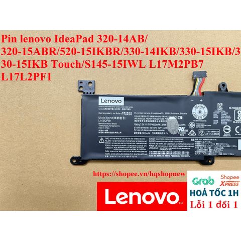 Pin laptop Lenovo IdeaPad 320-14AB/320-15ABR/520-15IKBR/330-14IKB/L17M2PB7 - Pin mới 100% - Bảo hành nhanh chóng và chất lượng cao
