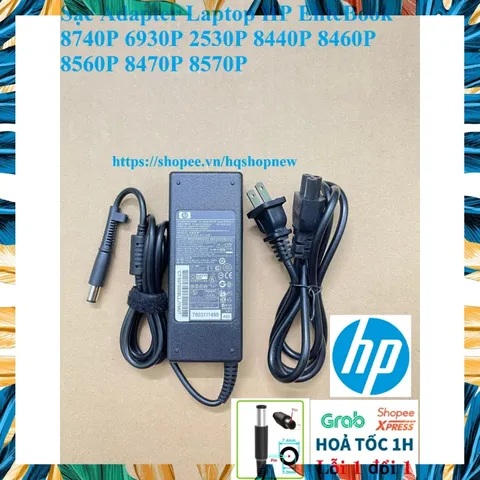 [Sạc zin] Sạc Adapter Laptop HP EliteBook 8740P 6930P 2530P 8440P 8460P 8560P 8470P 8570P PHỤ KIỆN LAPTOP
