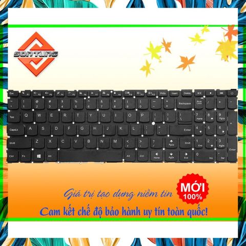 Bàn Phím Laptop Lenovo Ideapad 110-15 Chìm, Chất Lượng Tốt, Layout US - Phụ Kiện Thay Thế Đáng Tin Cậy