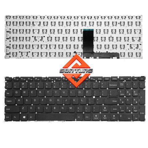 Bàn Phím Laptop Lenovo Ideapad 110-15 Chìm, Chất Lượng Tốt, Layout US - Phụ Kiện Thay Thế Đáng Tin Cậy
