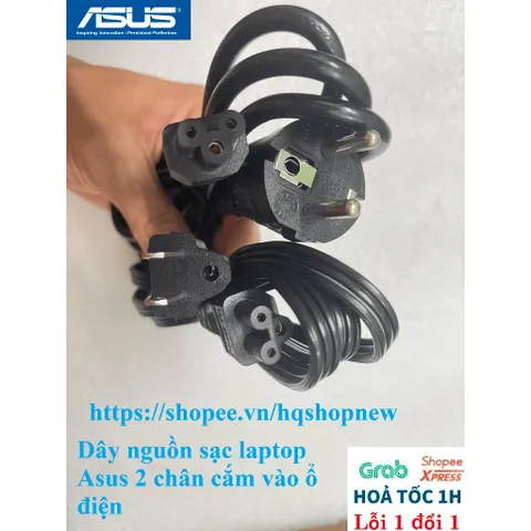 [Dây Xịn] Dây nguồn sạc laptop Asus 2 chân cắm vào ổ điện PHỤ KIỆN LAPTOP