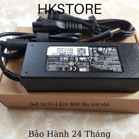🔝 Sạc Laptop Dell 19.5V-4.62A 90W kim nhỏ Dell L321 5458 5558 5551 5555 5758 5759 5755 7437 7347 3147 3148  3558 9550 9