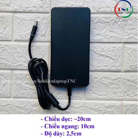 Sạc Laptop Dell Alienware 19.5V - 12.3A - 240W Chân 7.4x5.0mm Precision 7510 7520 M6600 M6700 M6800 Zin PHỤ KIỆN LAPTOP