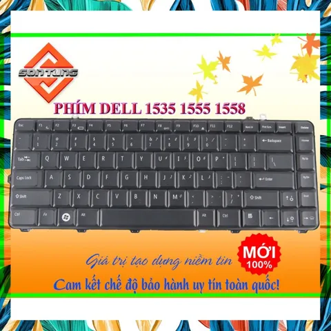 Bàn Phím Dell Studio 1535 1536 1537 1555 1557 1558 - Phụ Kiện Laptop Chất Lượng Cao, Bảo Hành 09 Tháng