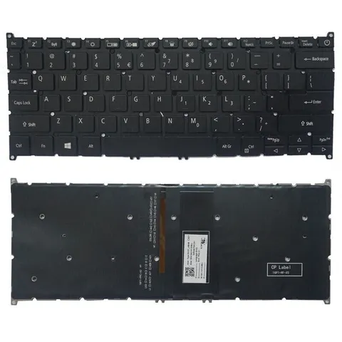 Bàn phím laptop Acer Swift 1 SF114-32 SF114-33 SF114-34 SF114-32 - Có nút nguồn trên phím- Chuẩn US PHỤ KIỆN LAPTOP