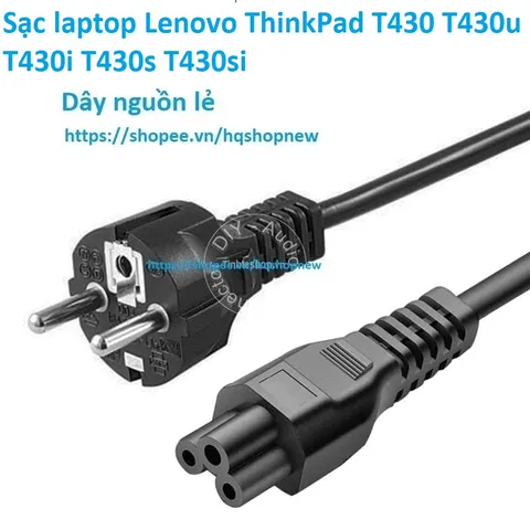 [Sạc zin] Sạc laptop Lenovo ThinkPad T430 T430u T430i T430s T430si 20V - 3.25A  - 65W chân kim to PHỤ KIỆN LAPTOP