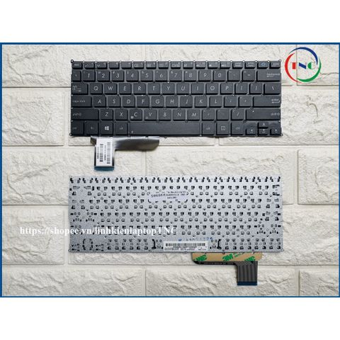 Bàn Phím Laptop Asus X201 X202 S200E S200 Q200 - Phím Thay Thế Nhập Khẩu Tiếng Anh (US) - Đen, Bảo Hành 09 Tháng