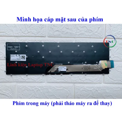 Bàn Phím Laptop Dell Vostro 3580 3581 3582 3583 3584 Zin có Led / Không Led - phím trong máy PHỤ KIỆN LAPTOP