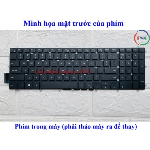 Bàn Phím Laptop Dell Vostro 3580 3581 3582 3583 3584 Zin có Led / Không Led - phím trong máy PHỤ KIỆN LAPTOP