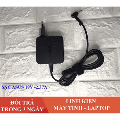 🔝 Sạc Laptop Asus 19V - 2.37A/3.42A Sạc vuông chân nhỏ 1.35 dành cho máy X453 X553 E402 E502 X441