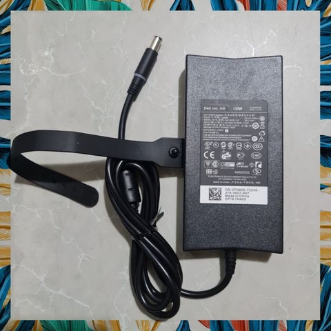 Sạc Laptop Dell 19.5V 6.7A 130W Chân Kim To - Tương Thích Latitude, Inspiron, Precision - Bảo Hành 6 Tháng 1 Đổi 1