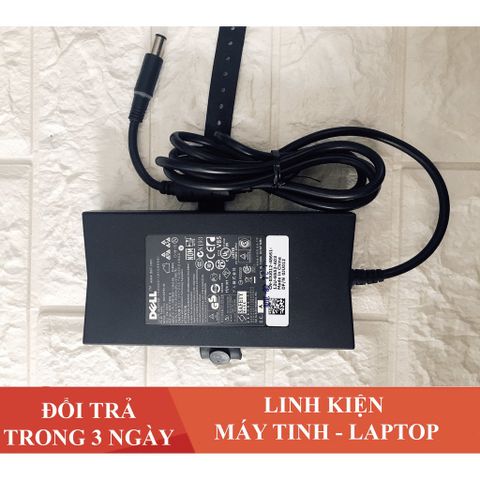 Sạc Laptop Dell 19.5V 6.7A 130W Chân Kim To - Tương Thích Latitude, Inspiron, Precision - Bảo Hành 6 Tháng 1 Đổi 1