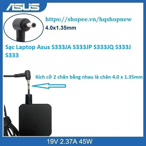 Sạc Laptop Asus S333JA S333JP S333JQ S333J S333 PHỤ KIỆN LAPTOP