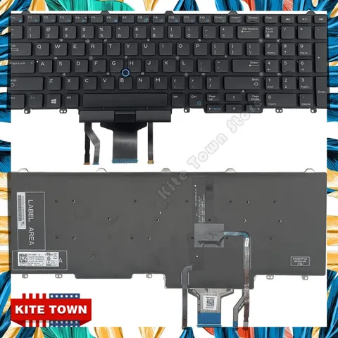 Bàn Phím Laptop Dell Precision 7510 7520 7710 7720  Dell Precision 3510 3520 3530 7710 - Chuẩn US PHỤ KIỆN LAPTOP