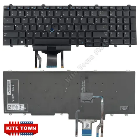 Bàn Phím Laptop Dell Precision 7510 7520 7710 7720  Dell Precision 3510 3520 3530 7710 - Chuẩn US PHỤ KIỆN LAPTOP