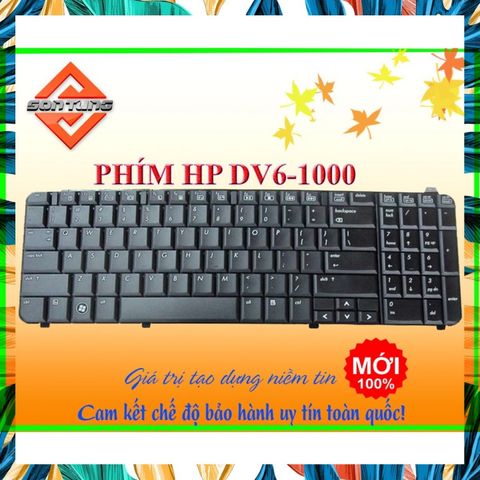 Bàn Phím Laptop HP Pavilion DV6 DV6T DV6Z DV6-1000 DV6-2000 Series – Phụ Kiện Thay Thế Độ Nhạy Cao, Bảo Hành 09 Tháng
