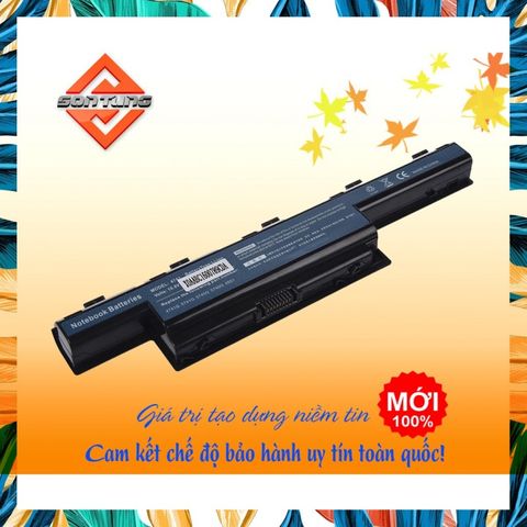 Pin Laptop Acer 6 Cell 5200mAh - Thay thế cho Aspire 4738, 4741, 5741, 4551G, 4743G và nhiều model khác - Bảo hành 9 tháng