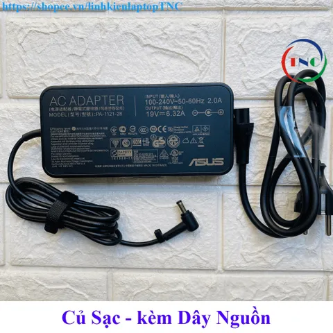 Sạc Laptop Asus FX504 FX503 GL552 GL551 FX503V FX503VD FX504GD FX504GM FX504GE FX504G Chân 5.5x2.5mm 19V - 6.32A - 120W