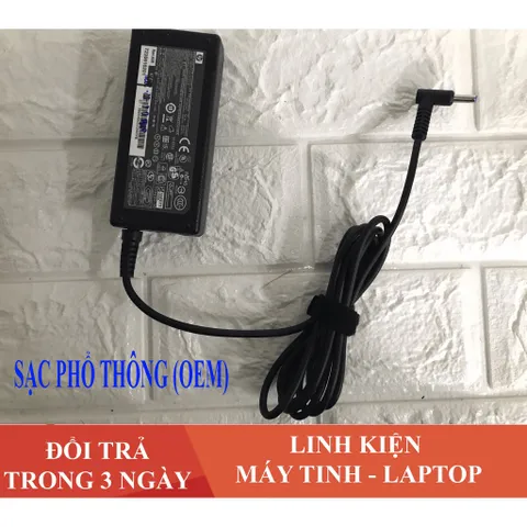 🔝 Sạc Laptop HP 19.5 - 3.33A Chân kim nhỏ (4.5mm x 3.0mm)  kèm dây nguồn