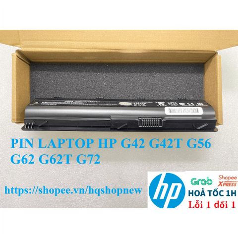 Pin Laptop HP G42 G42T G56 G62 G62T G72 - Pin 6 Cell Mới 100%, Bảo Hành Nhanh, Phụ Kiện Chính Hãng