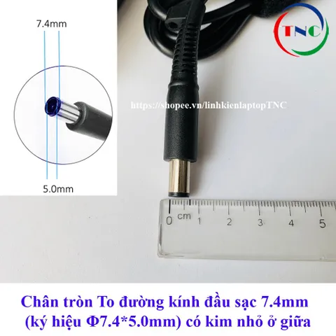 Sạc HP ZIN 19V 4.74A Chân Kim To - Adapter Cao Cấp Thay Thế Cho Laptop HP, Bảo Hành 12 Tháng