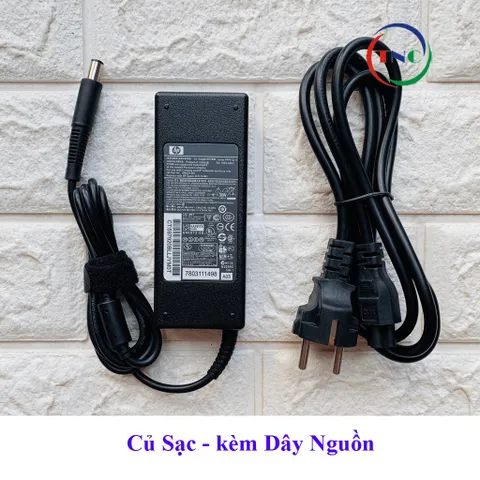 Sạc HP ZIN 19V 4.74A Chân Kim To - Adapter Cao Cấp Thay Thế Cho Laptop HP, Bảo Hành 12 Tháng
