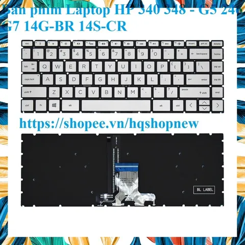 Bàn phím Laptop HP 340 348 - G5  340S 246 G7 14G-BR 14S-CR PHỤ KIỆN LAPTOP