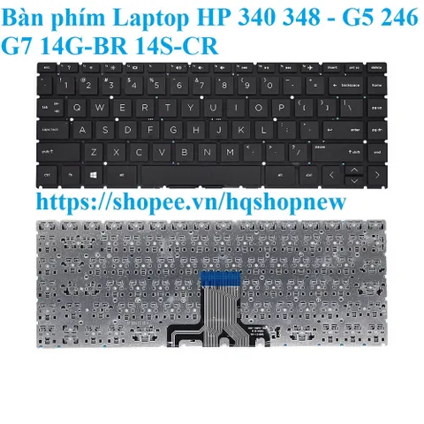 Bàn phím Laptop HP 340 348 - G5  340S 246 G7 14G-BR 14S-CR PHỤ KIỆN LAPTOP