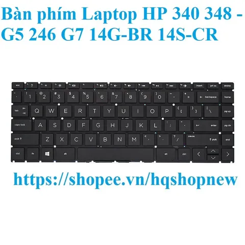 Bàn phím Laptop HP 340 348 - G5  340S 246 G7 14G-BR 14S-CR PHỤ KIỆN LAPTOP