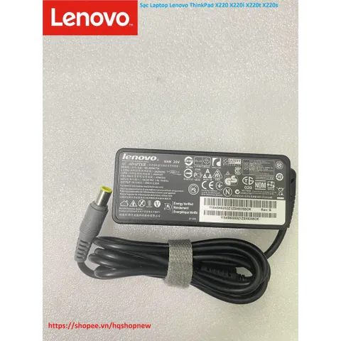 [Sạc zin] Sạc Laptop Lenovo ThinkPad X220 X220i X220t X220s 20V - 3.25A - 65W Chân kim to PHỤ KIỆN LAPTOP