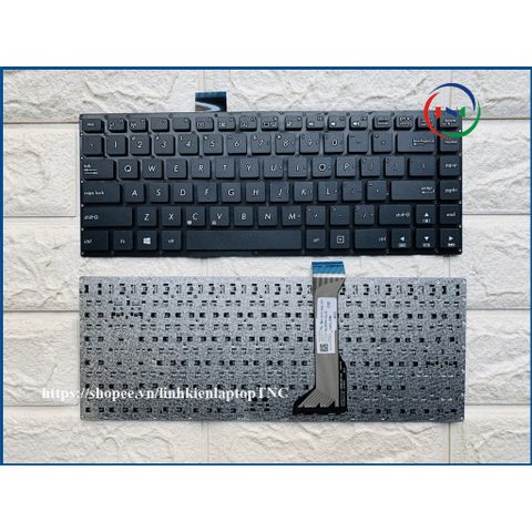 Bàn Phím Laptop Asus E402 E402M E402MA E402S E402SA - Phím Chìm Chất Lượng Cao, Thay Thế Dành Cho Thợ Mới Nhập Khẩu