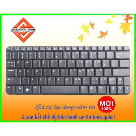 Bàn phím Laptop HP CQ20 2230 2230S - Chuẩn US Layout, Chất lượng Cao, Bảo Hành 09 Tháng, Thay Thế Dễ Dàng