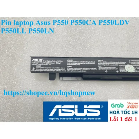 Pin laptop Asus P550 P550CA P550LDV P550LL P550LN PHỤ KIỆN LAPTOP