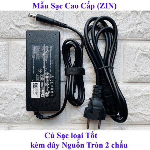 Sạc Laptop Dell Inspiron 15 3542 (19.5V 4.62A - 90W) Chính Hãng Kim To, An Toàn, Bảo Hành 12 Tháng