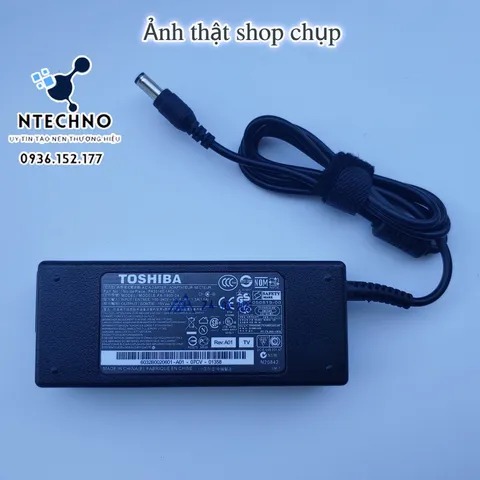 🔝 Sạc Laptop Toshiba 15V - 5A -75W Đầu sạc 6.3mmx3.0mm [pt]Tặng kèm dây nguồn (Adapter Toshiba 15V 5A)Bảo hành 12 tháng