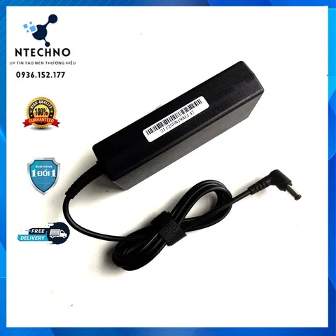 🔝 Sạc Laptop Asus 19V - 4.74A - 90W Chân kim thường 5.5mm x 2.5mm - Tặng kèm dây nguồn [pt] - Bảo hành 12 Tháng