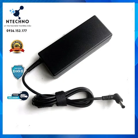 🔝 Sạc Laptop Asus 19V - 4.74A - 90W Chân kim thường 5.5mm x 2.5mm - Tặng kèm dây nguồn [pt] - Bảo hành 12 Tháng