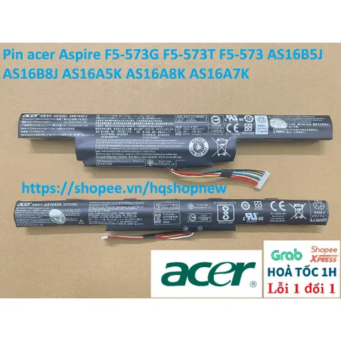Pin acer Aspire F5-573G F5-573T F5-573 AS16B5J AS16B8J AS16A5K AS16A8K AS16A7K PHỤ KIỆN LAPTOP