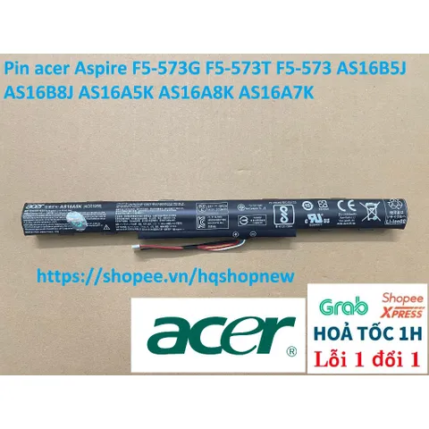 Pin acer Aspire F5-573G F5-573T F5-573 AS16B5J AS16B8J AS16A5K AS16A8K AS16A7K PHỤ KIỆN LAPTOP