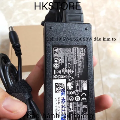🔝 Sạc Laptop Dell 19.5V-4.62A 90W Kim To Dell E6420 E6520 E4300 E5400 E6400 E6410 E6500 N5110 N7110 1014 3400 3500 7466