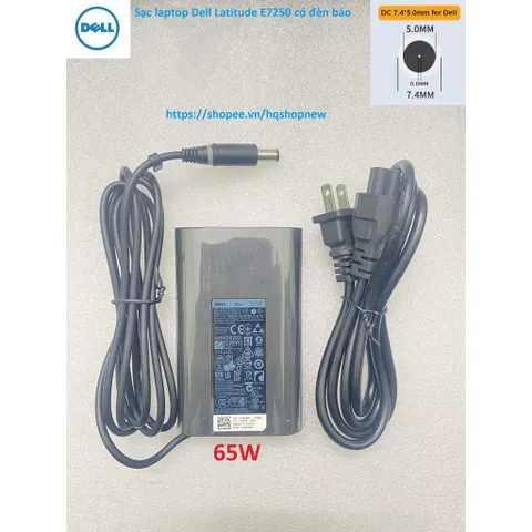 [Sạc zin] Sạc laptop Dell Latitude E7250 có đèn báo PHỤ KIỆN LAPTOP