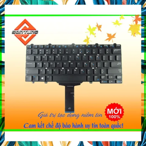 Bàn Phím Dell Latitude 3340 3350 E3340 E3350 - Thay Thế Chính Hãng, Bảo Hành 9 Tháng, US Layout Chất Lượng Cao