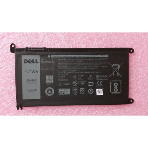 Pin Laptop DELL Inspiron 15 5567 5568 13 5368 7368 7569 T2JX4 42Wh - Bảo Hành 6 Tháng, Hàng Mới Chính Hãng