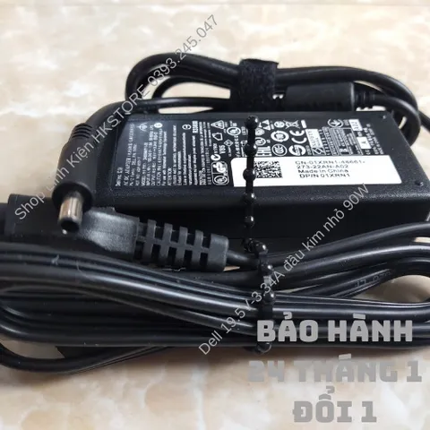 🔝 Sạc Laptop Dell 19.5V-3.34A 65W Kim Nhỏ Dell 3147 3148 3551 5458 5555 5558 5755 5758 5759 7348 xps13 9343 9350 9360