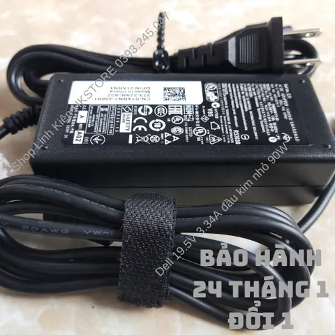 🔝 Sạc Laptop Dell 19.5V-3.34A 65W Kim Nhỏ Dell 3147 3148 3551 5458 5555 5558 5755 5758 5759 7348 xps13 9343 9350 9360